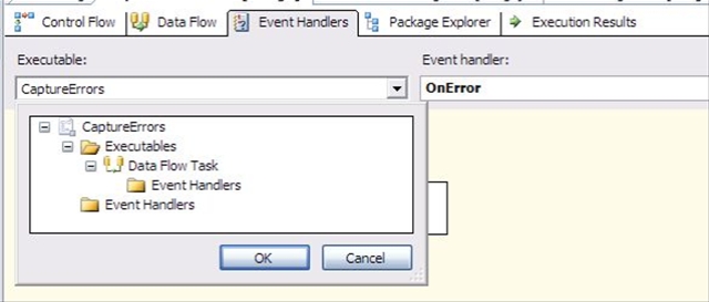 SSIS Events And Handlers